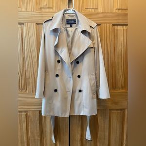 Lands End trench coat 16 petite